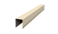 Планка опорная составная внутренняя для забора жалюзи Palermo 0,45 Print Elite Milky Wood TwinColor (1,8м)