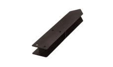 Элемент стыковочный металлический для грядки ДПК Grand Line 225мм Венге