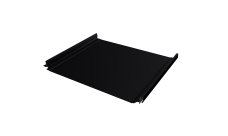 Кликфальц Pro Grand Line 0,5 Satin Matt с пленкой на замках RAL 9005 черный