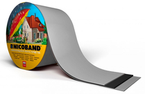 Лента герметизирующая Технониколь Nicoband самоклеящаяся 10мх30см серебристая