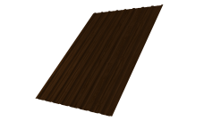 Профнастил С10A 0,45 Print Elite Choco Wood TwinColor