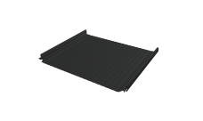 Кликфальц Pro Gofr Grand Line 0,45 Drap с пленкой на замках RAL 7016 антрацитово-серый