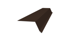 Планка капельник 100х55 Grand Line 0,45 Drap RAL 8017 шоколад (2м)