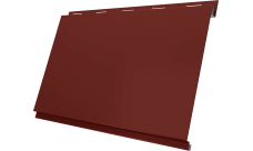 Вертикаль 0,2 classic Grand Line 0,45 PE с пленкой RAL 3009 оксидно-красный