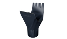 Воронка GL PU 150/100 мм RAL 7024 мокрый асфальт