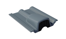 Вентиляционная черепица Braas Франкфуртская графит