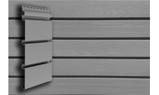 Сайдинг Архитектурный планкен Grand Line Standart серый (3,0м)